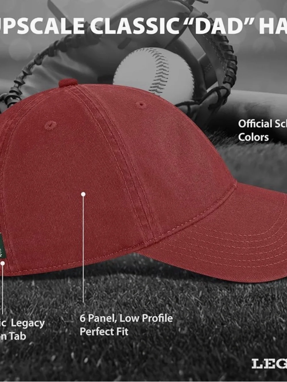 FSU Florida State Garnet Hat with White Logo